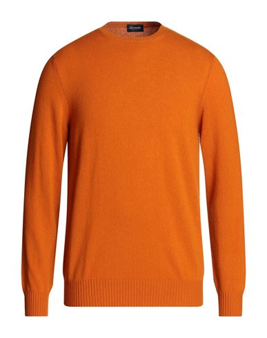 Drumohr Man Sweater Mandarin Size 40 Cashmere