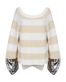 NUDE Damen Pullover Farbe Elfenbein Gr��e 5