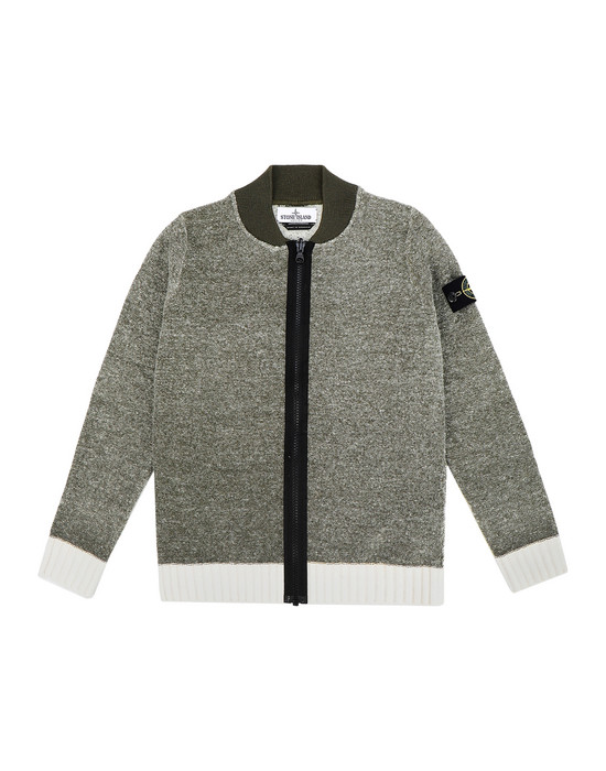 39907376ut - SWEATERS STONE ISLAND JUNIOR Sweater 510D2 REVERSIBLE STONE ISLAND JUNIOR - 0