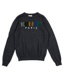 KENZO Jungen 9-16 jahre Pullover Farbe Granitgrau Gr��e 2