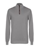 ANDREA FENZI Herren Rollkragenpullover Farbe Grau Gr��e 6