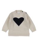 BURBERRY M�dchen 0-24 monate Pullover Farbe Elfenbein Gr��e 8