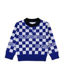 BURBERRY Jungen 3-8 jahre Pullover Farbe Blau Gr��e 6
