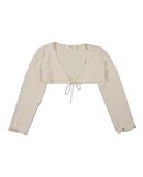 MONNALISA CHIC Mdchen 3-8 jahre Wickelpullover Farbe Beige Gre 3