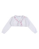 SILVIAN HEACH M�dchen 0-24 monate Wickelpullover Farbe Wei� Gr��e 4