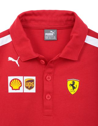 Scuderia Ferrari Online Store - Kids’ Replica Scuderia Ferrari 2018 polo shirt -