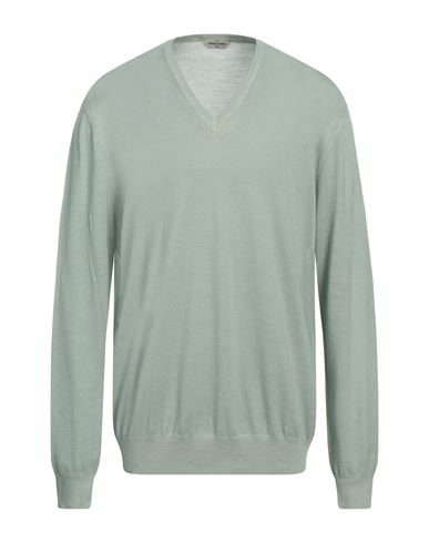 Gran Sasso Man Sweater Sage Green Size 48 Virgin Wool