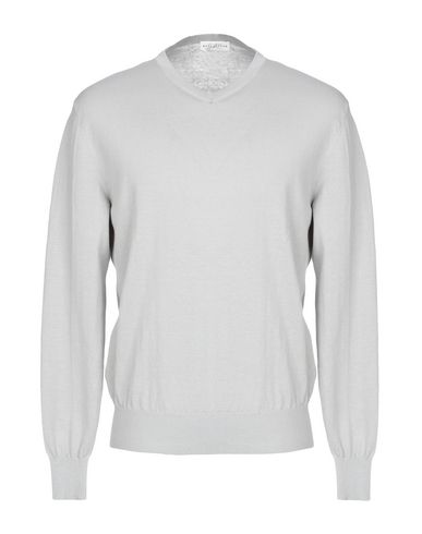 Man Sweater Sand Size 44 Cotton, Cashmere, Silk