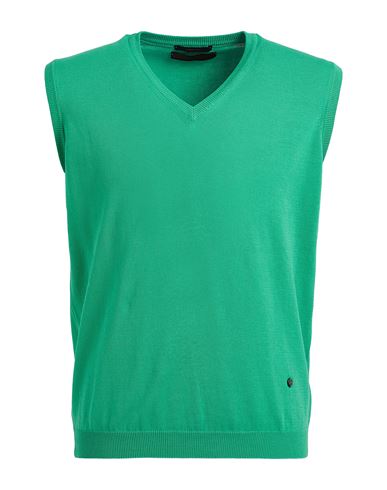 Laboratori Italiani Man Sweater Green Size Xxl Cotton