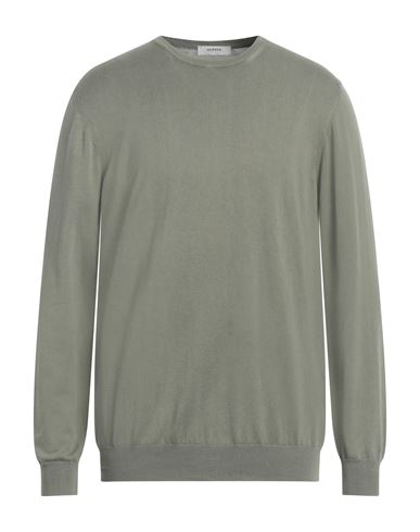 Alpha Studio Man Sweater Military Green Size 44 Cotton