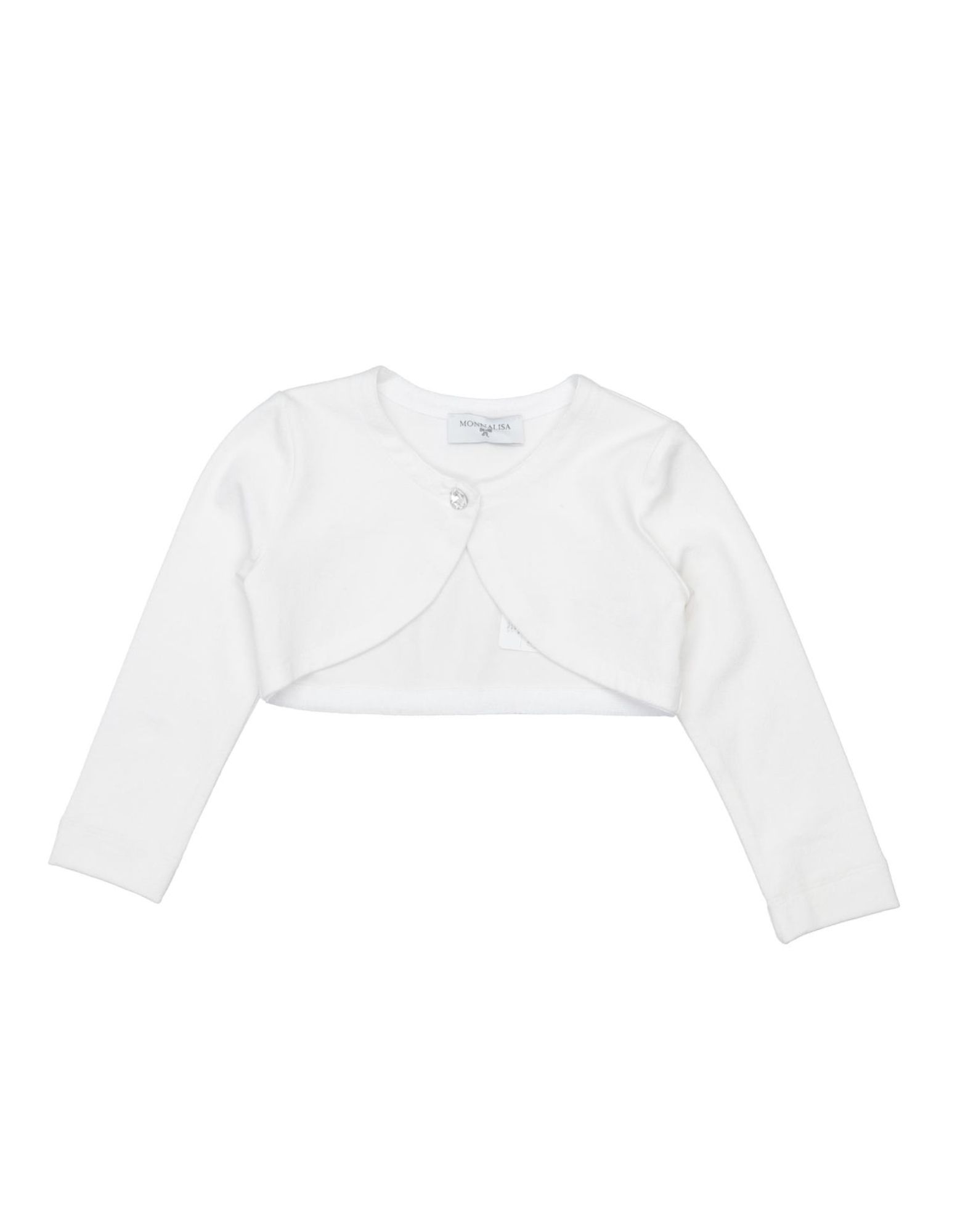Monnalisa Wrap Cardigans In White