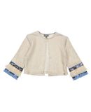 MICROBE by MISS GRANT M�dchen 3-8 jahre Strickjacke Farbe Beige Gr��e 3