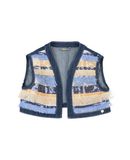 MISS GRANT M�dchen 3-8 jahre Wickelpullover Farbe Blau Gr��e 5