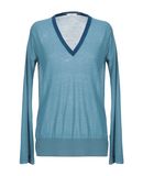 FORTE_FORTE Damen Pullover Farbe Taubenblau Gre 2