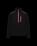 MONCLER ZIPPED MOCK TURTLENECK - High neck sweaters - men
