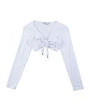 PATRIZIA PEPE M�dchen 3-8 jahre Wickelpullover Farbe Wei� Gr��e 6