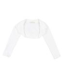 ELSY M�dchen 3-8 jahre Wickelpullover Farbe Elfenbein Gr��e 1