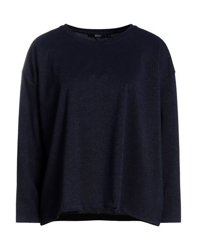 Seventy Sergio Tegon Woman Sweater Navy Blue Size 6 Viscose, Polyamide, Polyester, Elastane