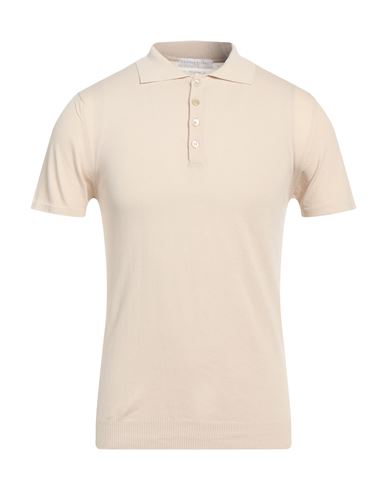 Daniele Fiesoli Man Sweater Sand Size XXL Cotton
