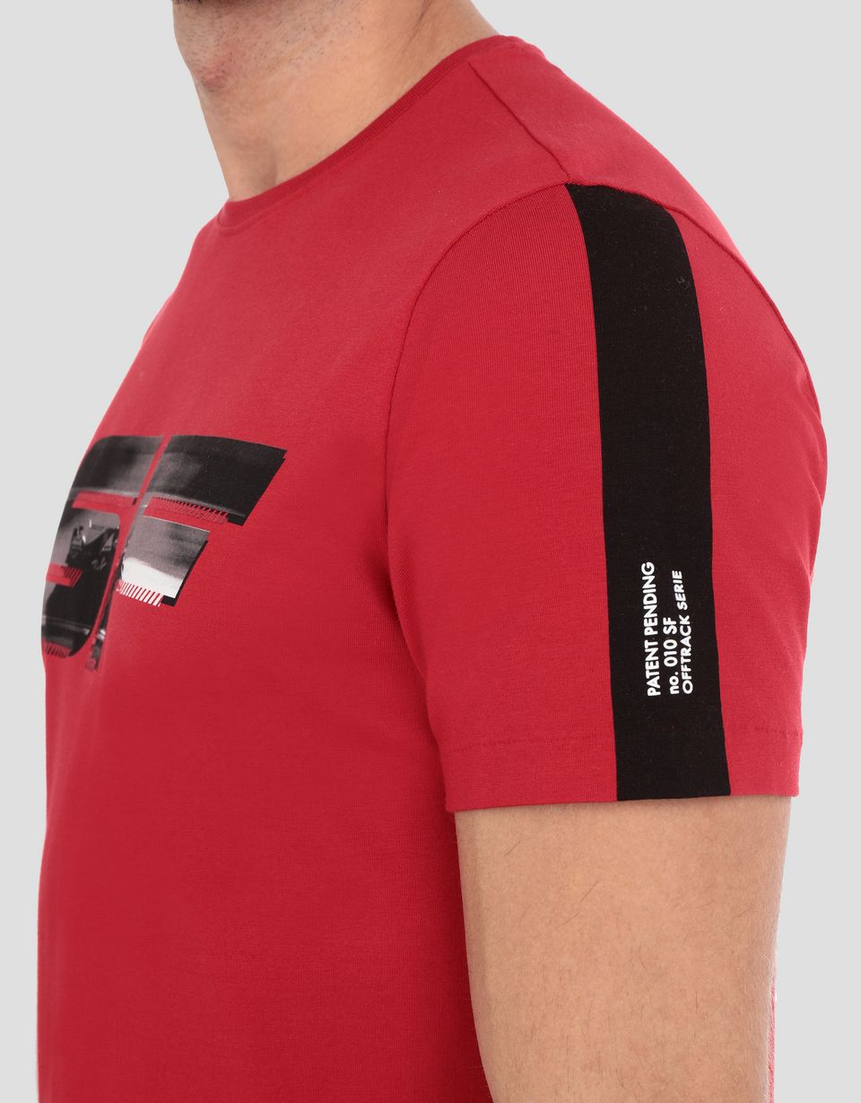 Ferrari Men's T-shirt with Scuderia Ferrari print Man | Scuderia Ferrari Official Store