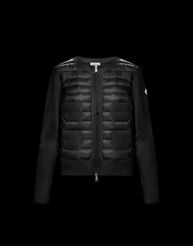 MONCLER STRICKJACKE - Wattierte tops - damen