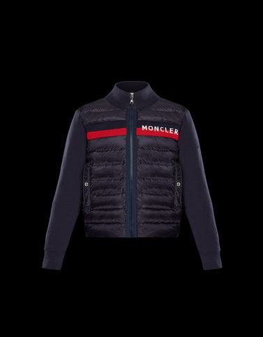 MONCLER CARDIGAN - Lined jumpers - men