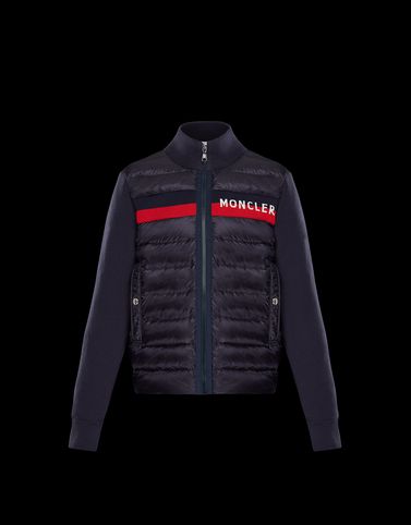 MONCLER CARDIGAN - Lined jumpers - men