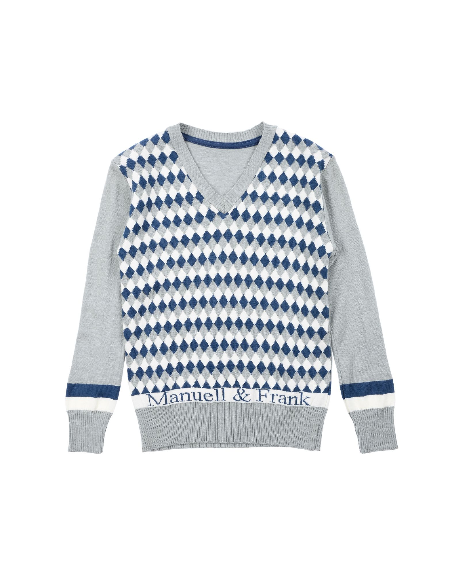 Manuell & Frank Kids' Sweaters In Grey