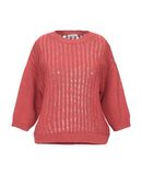 PESERICO Damen Pullover Farbe Ziegelrot Gr��e 5