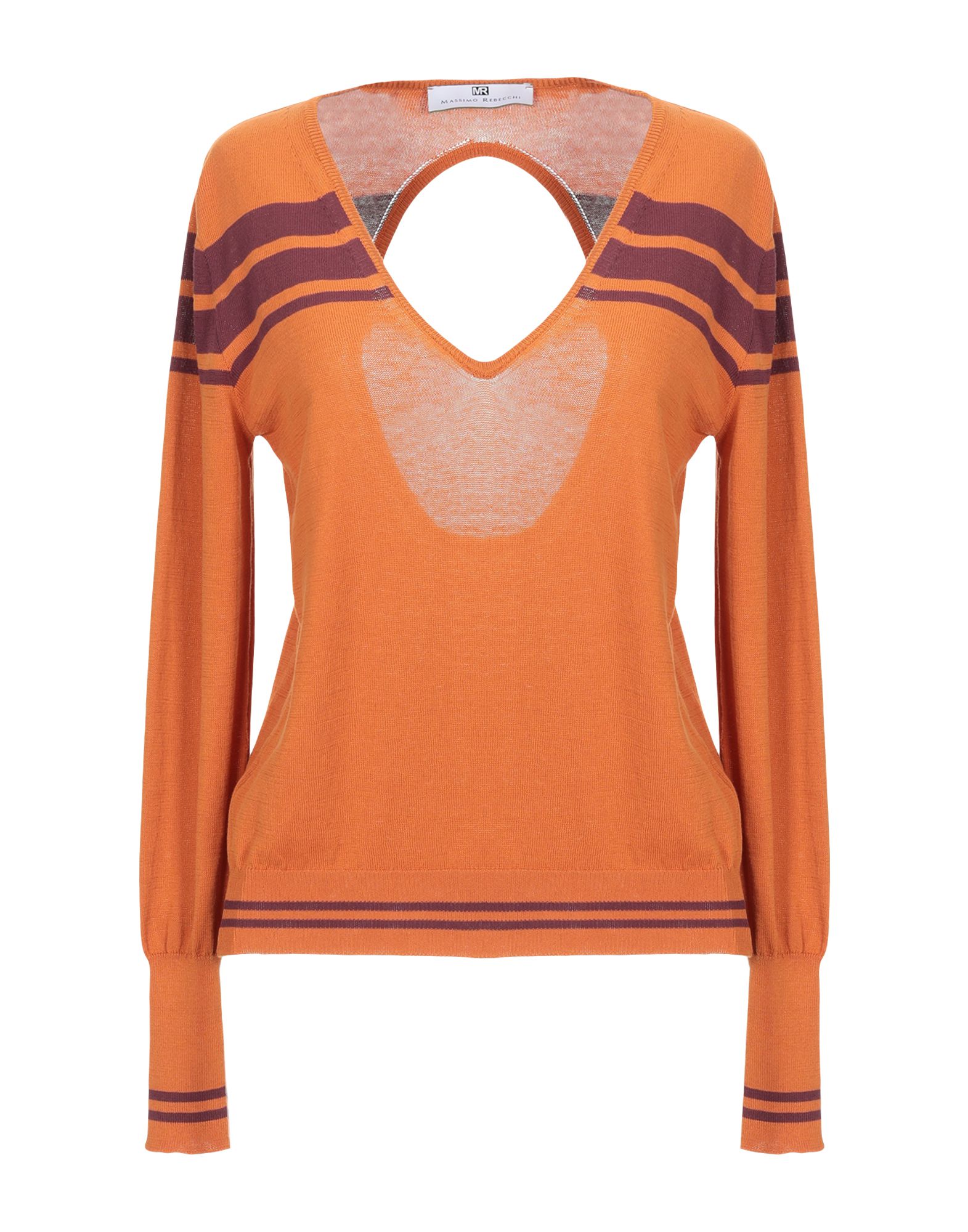 Mr Massimo Rebecchi Sweaters In Orange