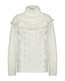 BLUGIRL BLUMARINE Damen Rollkragenpullover Farbe Elfenbein Gre 5
