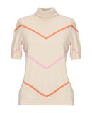 ROCHAS Damen Rollkragenpullover Farbe Beige Gre 3