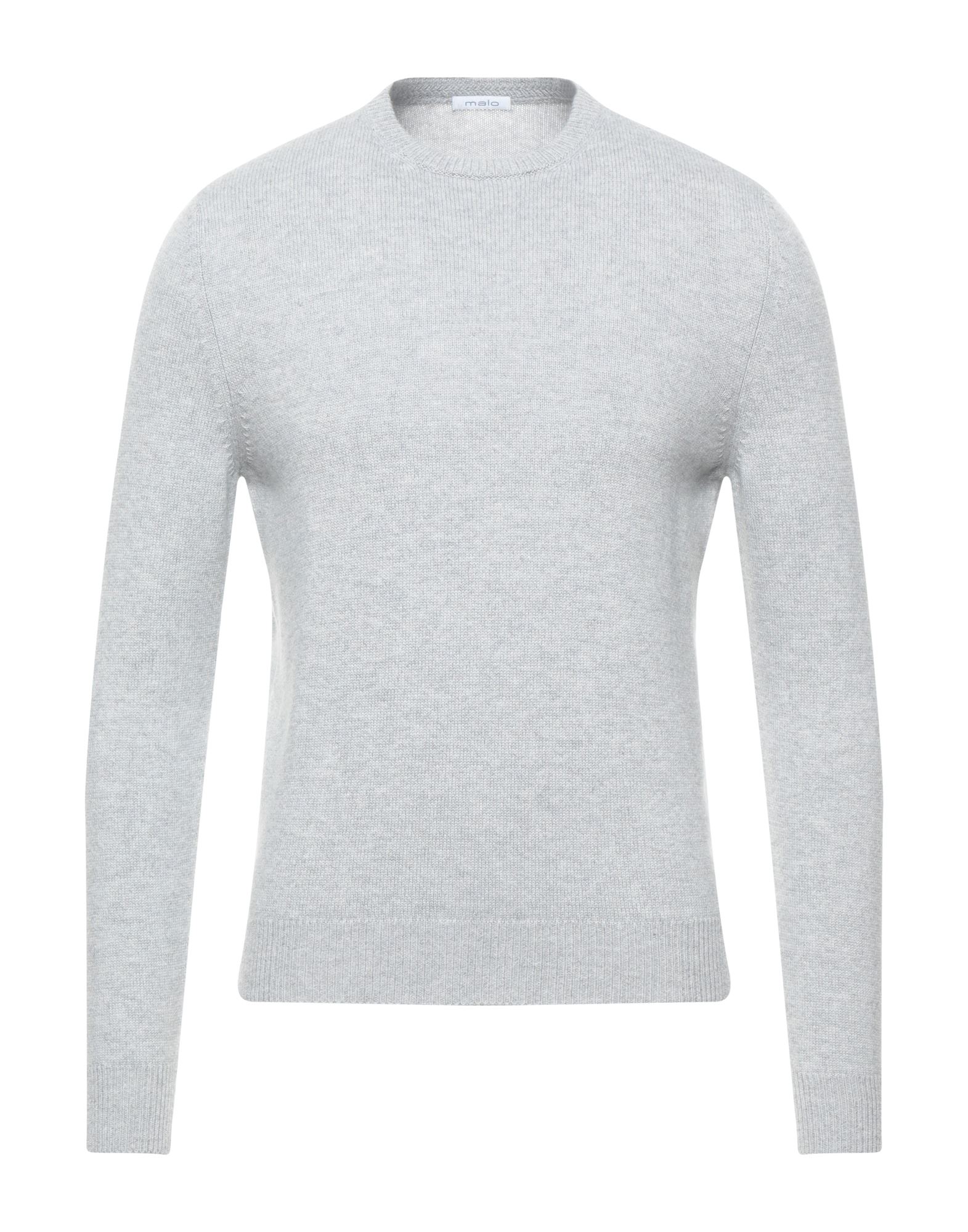 Malo Sweaters In Light Grey