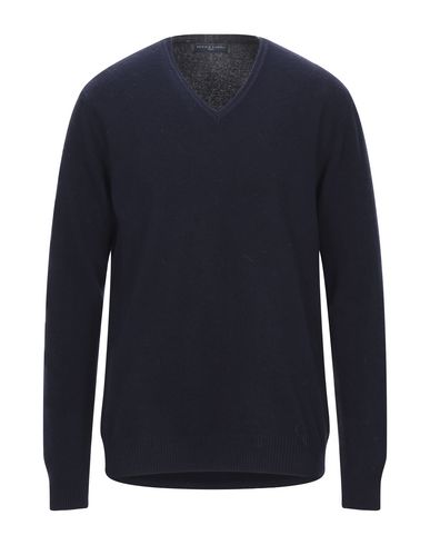 Man Sweater Midnight blue Size M Merino Wool, Cashmere