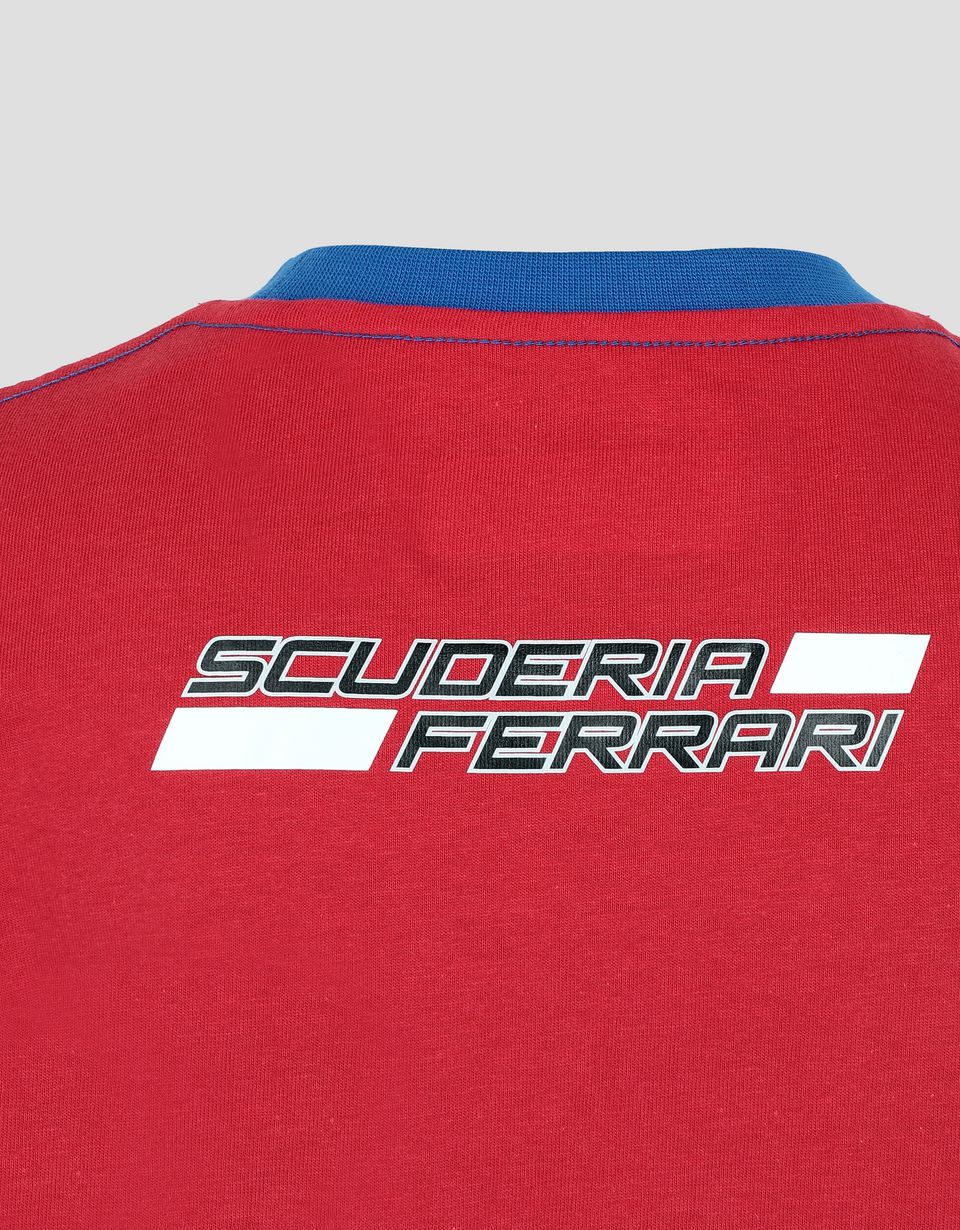 Ferrari Boys’ Scuderia Ferrari T-shirt with contrasting stitching Man ...