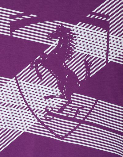 Scuderia Ferrari Online Store - Girls’ printed jersey T-shirt - Short Sleeve T-Shirts