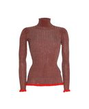 CHLO� Damen Rollkragenpullover Farbe Braun Gr��e 3