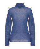 ROBERTO COLLINA Damen Rollkragenpullover Farbe Taubenblau Gre 6