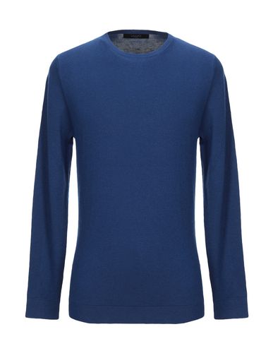 Man Sweater Azure Size S Viscose, Polyamide, Cashmere
