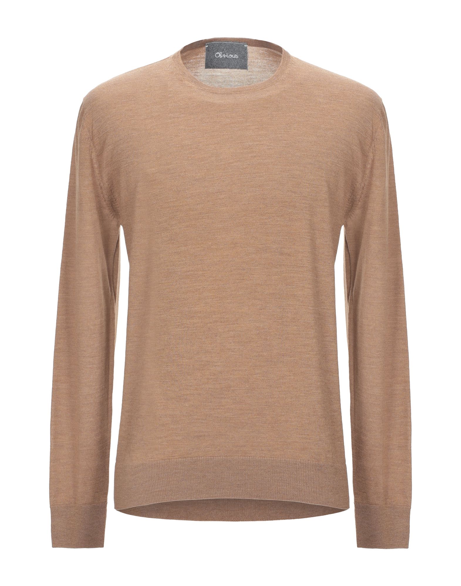 Obvious Basic Sweater In Camel