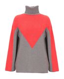 P.A.R.O.S.H. Damen Rollkragenpullover Farbe Taubengrau Gre 3