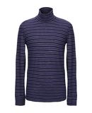 ROBERTO COLLINA Herren Rollkragenpullover Farbe Violett Gre 6