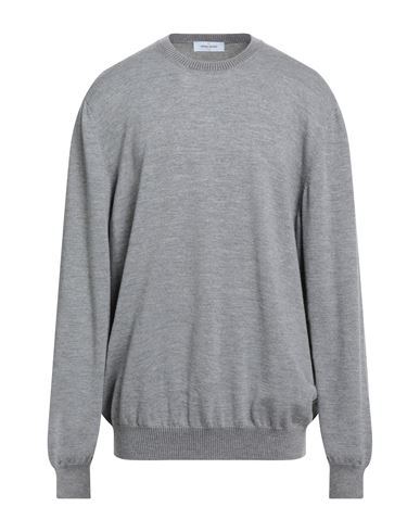 Gran Sasso Man Sweater Grey Size 50 Virgin Wool In Gray