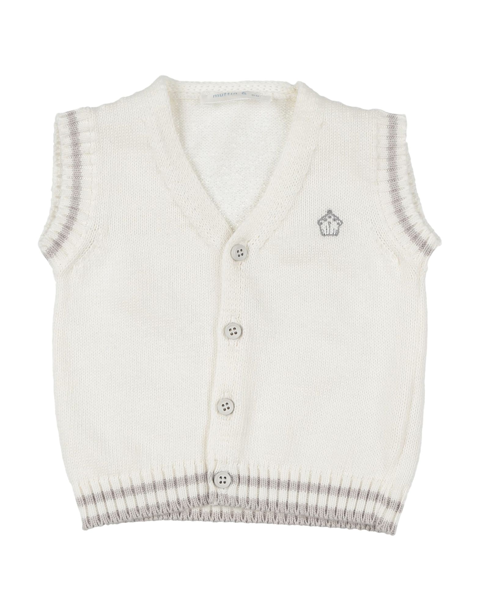 Muffin & Co. Kids' Cardigans In White