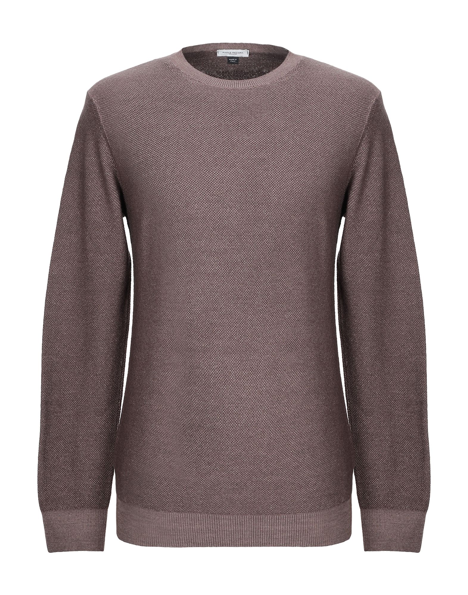 Paolo Pecora Sweaters In Khaki