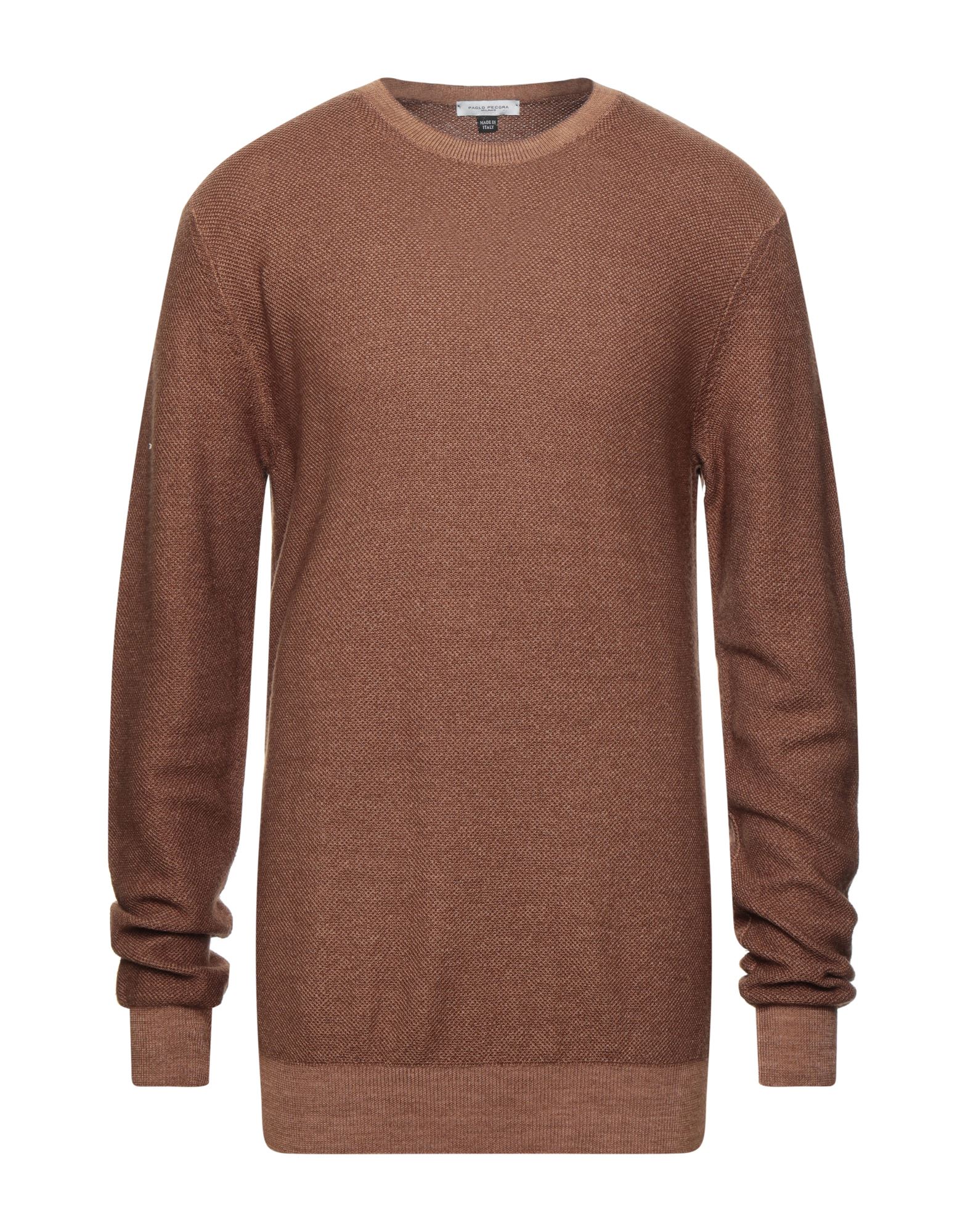 Paolo Pecora Sweaters In Camel