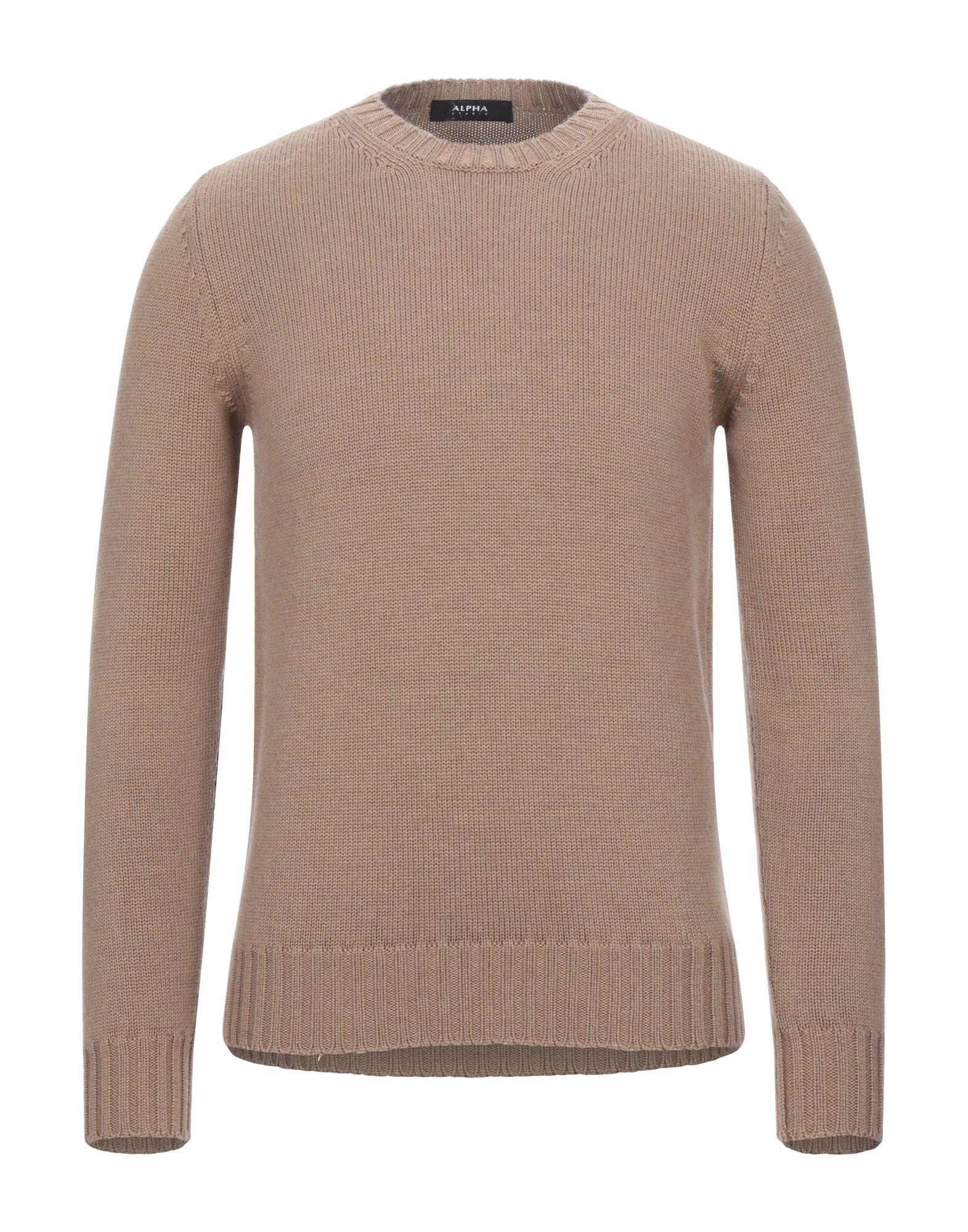 Alpha Studio Sweaters In Sand