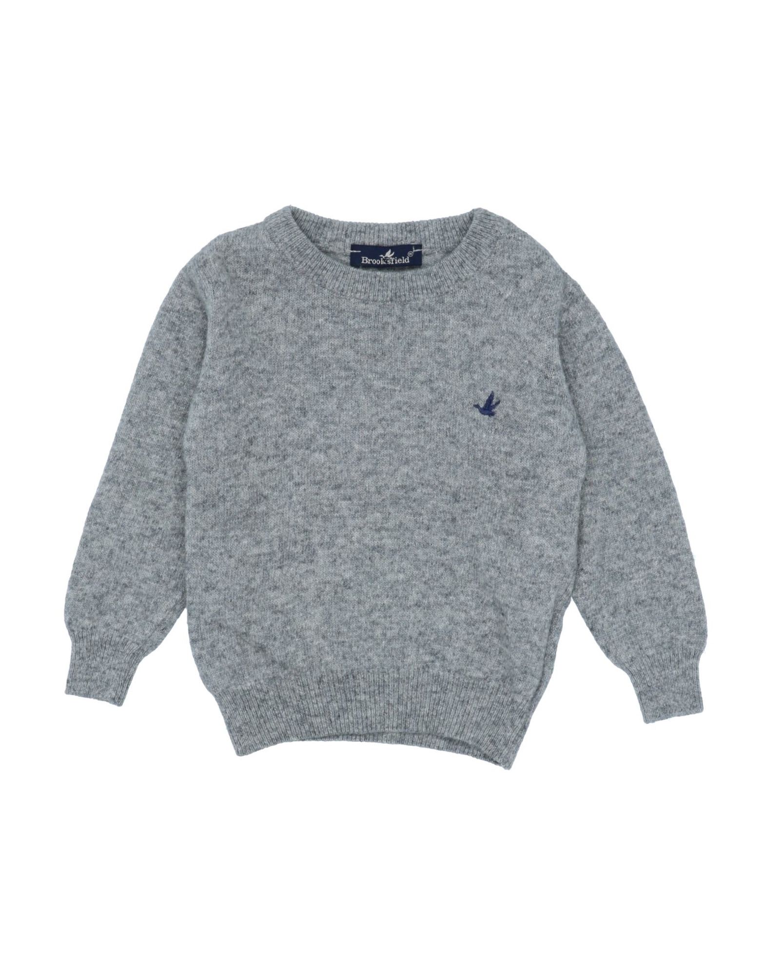 Brooksfield Kids' Sweaters In Grey