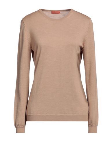 Ballantyne Woman Sweater Light Brown Size 14 Wool In Beige