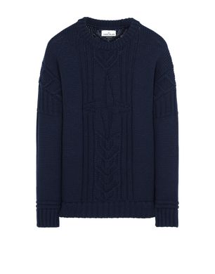 Stone island clearance cable knit jumper